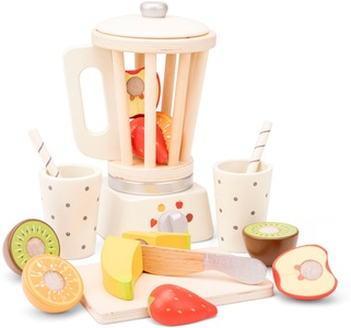 New Classic Toys, New Classic Toys Holz-Spielzeug SMOOTHIE MAKER 12-teilig in bunt, Holz-Spielzeug SMOOTHIE MIXER 12-teilig in bunt