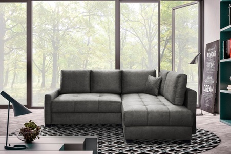 exxpo - sofa fashion, exxpo - sofa fashion Ecksofa »Chester, Boxspring Federkern-Polsterung für super Sitzkomfort, bequem«, (2 St.), L-Form, schmale Armlehnen, Bettfunktion u. Bettkasten, exxpo - sofa fashion Ecksofa »Chester, Boxspring Federkern-Polsterung für bequemeren Sitzkomfort«, L-Form, schmale Armlehnen, Bettfunktion u. Bettkasten