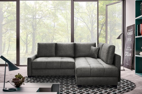 exxpo - sofa fashion, exxpo - sofa fashion Ecksofa »Chester, Boxspring Federkern-Polsterung für super Sitzkomfort, bequem«, (2 St.), L-Form, schmale Armlehnen, Bettfunktion u. Bettkasten, exxpo - sofa fashion Ecksofa »Chester, Boxspring Federkern-Polsterung für bequemeren Sitzkomfort«, L-Form, schmale Armlehnen, Bettfunktion u. Bettkasten