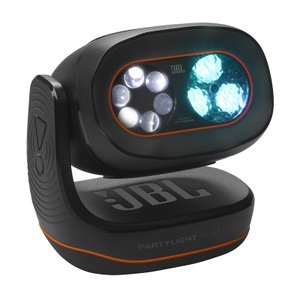 JBL, JBL PartyLight Beam Bluetooth-Lichteffektprojektor Schwarz, JBL PartyLight Beam Bluetooth Lichteffektprojektor, Schwarz
