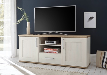HBZ Lowboard »Romance«, (1 St.), Landhaustil, TV Schrank bis 55 Zoll geeignet in Sibiu Lärche NB