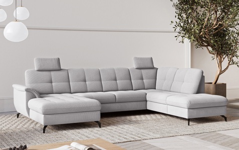 sit&more Wohnlandschaft »Zora U-Form«, wahlweise mit Bettfunktion und Bettkasten