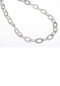 FIRETTI, Firetti Edelstahlkette »Ankerkettengliederung, 5 mm breit«, Made in Germany, Firetti Edelstahlkette »Schmuck Geschenk Ankerkettengliederung, 5 mm breit«, Made in Germany