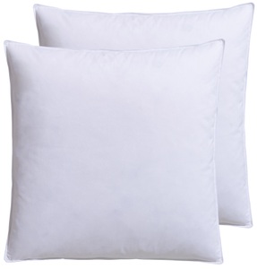 RIBECO, RIBECO Federkissen »Kopfkissen-Set Lara, Kissen mit Daunenanteil, in 40x80 oder 80x80 cm«, Füllung: 90% Federn, 10% Daunen, (2 St., 2-tlg.), RIBECO Federkissen »Kopfkissen-Set Laram, Kissen mit Daunenanteil, in 40x80 oder 80x80 cm«, Füllung: 90% Federn, 10% Daunen, (2 St., 2-tlg.)
