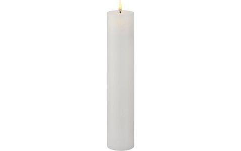 Sirius, Sirius - LED-Kerze Sille Exclusive 7.5 cm x 20 cm, Weiss, Sirius LED-Kerze »LED-Kerze Sille Exclusive, Weiss«