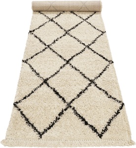 WECON HOME, Wecon home Hochflor-Läufer »STUDIO two«, rechteckig, 35 mm Höhe, Wohnzimmer, Berber Optik, Wecon home Hochflor-Läufer »STUDIO two«, rechteckig, 35 mm Höhe, weicher und kuscheliger Flor, Wohnzimmer, Schlafzimmer, im Berber-Stil