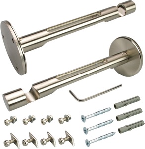 LIEDECO, Kombiträger Liedeco, passend für Gardinenschienen Gardinenstangen, Liedeco Kombiträger, (1 St.), für Gardinenstangen und Flächenvorhangschienen Ø 16 mm