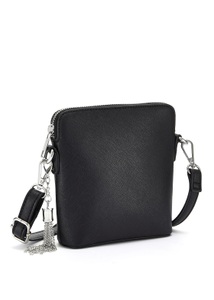 VIVANCE, Vivance Umhängetasche, Handtasche mit abnehmbarer Tassel, Vivance Umhängetasche, Handtasche, Minibag VEGAN