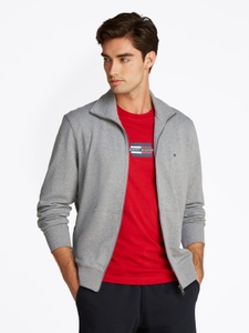 Tommy Hilfiger Sweatjacke »ESSENTIAL TERRY ZT STAND COLLAR«