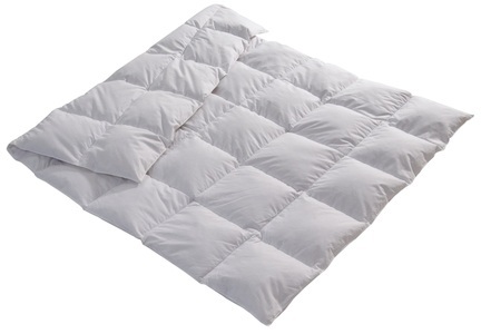 Billerbeck, Karo-Duvet, Billerbeck, »Thea Clima Medium«, billerbeck EDITION Daunenbettdecke »Thea Clima Medium«, normal, Füllung 50% Daunen (90% neue reine europäische Entendaunen weiss, 10% Federchen), 50% Viskose (100% Viskose, Outlast® PCM), kein Lebendrupf!, Bezug 100% Baumwolle, (1 St.)