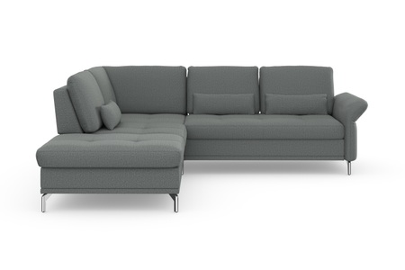 INOSIGN, INOSIGN Ecksofa »Palm Beach«, Federkern, mit Sitztiefenverstellung, wahlweise mit Bettfunktion, Bettkasten und Armteilverstellung, INOSIGN Ecksofa »Palm Beach L-Form«, Federkern, mit Sitztiefenverstellung, wahlweise mit Bettfunktion