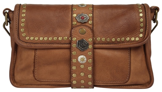 SAMANTHA LOOK, Samantha Look Henkeltasche, Samantha Look Henkeltasche, echt Leder, Made in Italy
