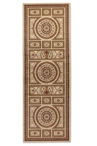 NOURISTAN, NOURISTAN Läufer »Guzara«, rechteckig, Orient Teppich, Kurzflor, weich, Schlafzimmer, Esszimmer, Wohnzimmer, NORTHRUGS Teppich »Guzara«, rechteckig, 8 mm Höhe, Orient Optik, Läufer, strapazierfähig, pflegeleicht, robust