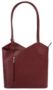 CLUTY, Cluty Cityrucksack, echt Leder, Made in Italy, Cluty Cityrucksack, echt Leder, Made in Italy