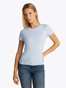 Tommy Jeans T-Shirt »TJW SLIM C-NECK TEE«, mit Logo-Stickerei