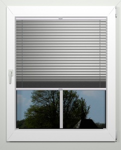 INDEKO, indeko Plissee »Thermo-Deluxe«, verdunkelnd, energiesparend, mit Bohren, verspannt, zur Montage in der Glasleiste, nach Mass, indeko Plissee »Thermo-Deluxe«, verdunkelnd, energiesparend, mit Bohren, verspannt, zur Montage in der Glasleiste, nach Mass