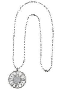 J. JAYZ, J.Jayz Lange Kette »römische Zahlen«, J.Jayz Lange Kette »römische Zahlen«, mit Glasstein
