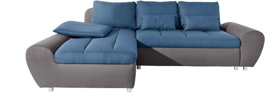 SIT&MORE, sit&more Ecksofa »Bandos«, sit&more Ecksofa »Bandos L-Form«, in 2 unterschiedlichen Grössen, wahlweise mit Bettfunktion