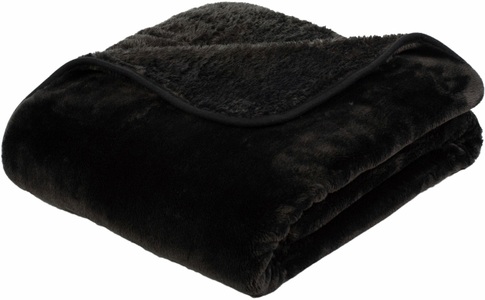 Gözze, Gözze – Mikrofaser Wohndecke schwarz schwarz, Gözze Wohndecke »Premium Cashmere Feeling«, mit premium Cashmere Feeling, Kuscheldecke