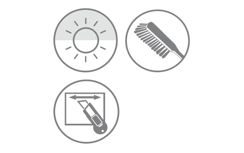 Gardinia, GARDINIA Plissee »Plissee Concept Tageslicht«, blickdicht, mit Bohren, verspannt, GARDINIA Plissee »Concept«