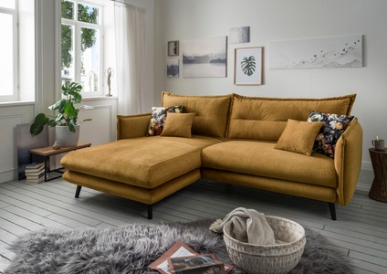 INOSIGN, INOSIGN Ecksofa »Levke«, Zierkissen inklusive, INOSIGN Ecksofa »Lazio«, in verschiedenen Bezugsqualitäten und Farben lieferbar