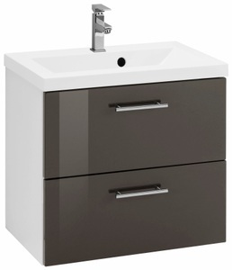 HELD MÖBEL, HELD MÖBEL Waschbeckenunterschrank »Venedig«, welltime Waschbeckenunterschrank »Venedig«, Badmöbel, Waschtisch inkl. Waschbecken, Breite 60 cm