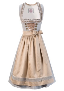 Marjo, Marjo Dirndl kurz mit herzförmigem Ausschnitt, 
