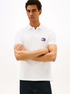 Tommy Hilfiger Poloshirt »FLAG GRAPHIC PIQUE« regular fit, Polokragen, Print