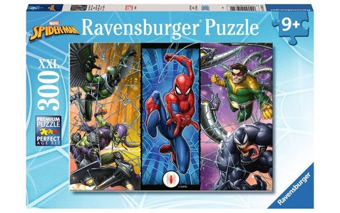 RAVENSBURGER SPIELEVERLAG, Die Welt von Spider-Man, Puzzle DIE WELT VON SPIDERMAN (300 Teile)