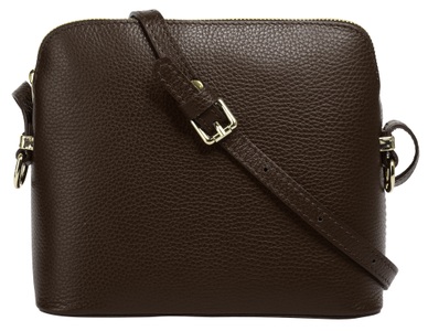 CLUTY, Cluty Umhängetasche, Cluty Umhängetasche, echt Leder, Made in Italy