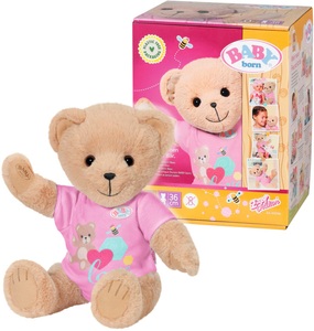 Zapf Creation, Zapf Creation BABY born® Bär, pink, Baby Born Kuscheltier »Teddy Bär, pink«, inklusive Strampler - Teddybär