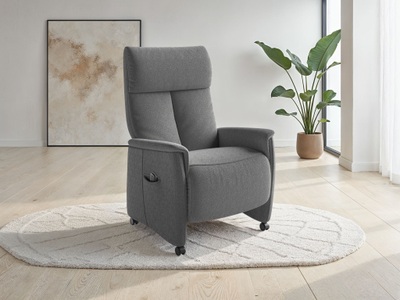 Sit & More, sit&more TV-Sessel "Cremona Comfort" wahlweise manuell oder elektrischer Funktion mit Akku