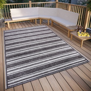 Hanse Home, HANSE Home Teppich »Temu«, rechteckig, strapazierfähig, pflegeleicht, robust, In- und Outdoor, wetterfest, HANSE Home Teppich »Temu«, rechteckig, 6 mm Höhe, strapazierfähig, pflegeleicht, robust, In- und Outdoor, wetterfest