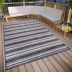 Hanse Home, HANSE Home Teppich »Temu«, rechteckig, strapazierfähig, pflegeleicht, robust, In- und Outdoor, wetterfest, HANSE Home Teppich »Temu«, rechteckig, 6 mm Höhe, strapazierfähig, pflegeleicht, robust, In- und Outdoor, wetterfest