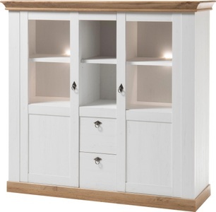HOME AFFAIRE, Home affaire Highboard »Cremona«, Breite 148 cm, 