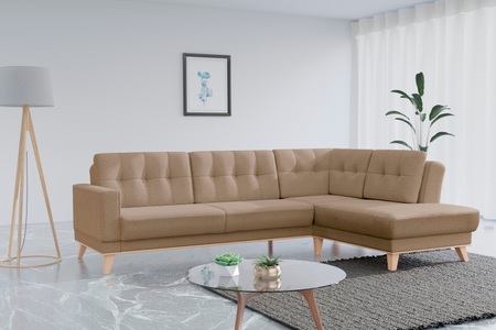 SIT&MORE, sit&more Ecksofa, wahlweise mit Kippfunktion und Bettkasten, sit&more Ecksofa »Lavida L-Form«, wahlweise mit Kippfunktion und Bettkasten