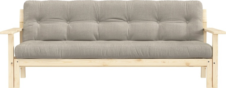 Karup Design, Karup Design Schlafsofa »Unwind«, Mit Holzstruktur, inkl. Futonmatratze, Liegefläche 130x190 cm, Karup Design Schlafsofa »Unwind«, Mit Holzstruktur, inkl. Futonmatratze, Liegefläche 130x190 cm
