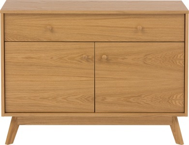 home24, home24 Kommode Kensal, Woodman Sideboard »Bjórgvin«, Kommode, Breite 100 cm, im schlichten skandinavischen Design