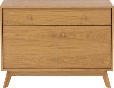 home24, home24 Kommode Kensal, Woodman Sideboard »Bjórgvin«, Kommode, Breite 100 cm, im schlichten skandinavischen Design
