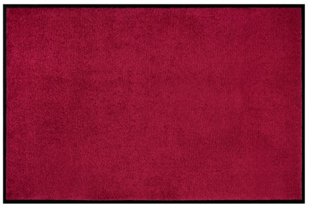 White Label, White Label - Fussmatte - 90 x 150 cm - Dunkelrot, my home Fussmatte »Triton«, rechteckig, 7 mm Höhe, Schmutzfangmatte, Türmatte, In- und Outdoor, Läufer, waschbar