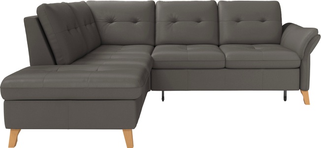 sit&more Ecksofa »Göteborg«, inkl. Sitztiefenverstellung, wahlweise mit Bettfunktion & Bettkasten