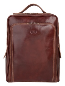 PIKÉ, Piké Cityrucksack, Piké Cityrucksack, echt Leder, Made in Italy
