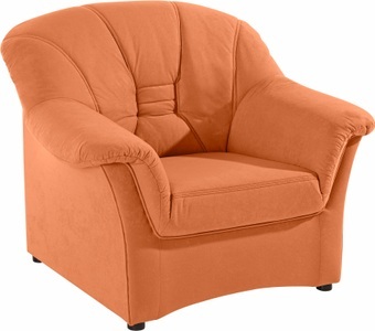 DOMO collection, DOMO collection Sessel, DOMO collection Sessel »Elva, zeitlose Formensprache, elegante Rückensteppung« wahlweise mit Federkern