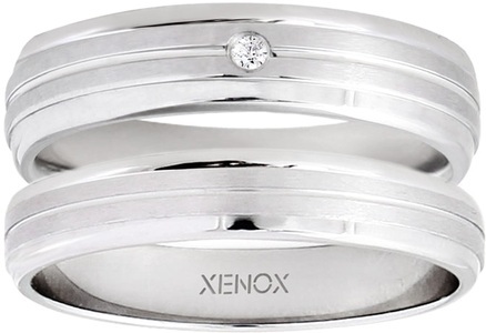 Xenox, XENOX Partnerring »Xenox & Friends, X2547, X2548«, XENOX Partnerring »Xenox & Friends, X2547, X2548«, wahlweise mit oder ohne Zirkonia
