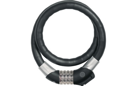 ABUS, ABUS 1460/85 TexKF Kabelschloss Schwarz Zahlenschloss, Abus Steel-O-Flex Rayd Veloschloss