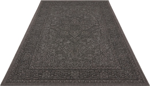 BOUGARI, Teppich, »Anjara«, bougari, rechteckig, Höhe 4 mm, maschinell gewebt, NORTHRUGS Teppich »Anjara«, rechteckig, 4 mm Höhe, In-und Outdoor geeignet, Strapazierfähig und pflegeleicht, Flachgewebe