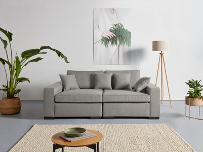 Guido Maria Kretschmer Home&Living, Guido Maria Kretschmer Home&Living 2-Sitzer »Skara«, Lounge-Sofa mit Federkernpolsterung, in vielen Bezugsvarianten, auch recycelt, Guido Maria Kretschmer Home&Living 2-Sitzer »Skara«, Lounge-Sofa mit Federkernpolsterung, in vielen Bezugsvarianten