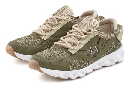 LASCANA ACTIVE, LASCANA ACTIVE Sneaker, im sportiven Look vegan, LASCANA ACTIVE Sneaker, in modischen Farben, ultraleicht und bequem