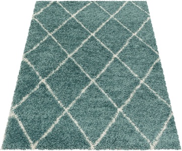 Ayyildiz Teppiche, Ayyildiz Teppiche Hochflor-Teppich »ALVOR 3401«, rechteckig, 50 mm Höhe, Wohnzimmer, Ayyildiz Teppiche Hochflor-Teppich »ALVOR 3401«, rechteckig, 50 mm Höhe, Shaggy, Langflor, Läufer, pflegeleicht, Wohnzimmer