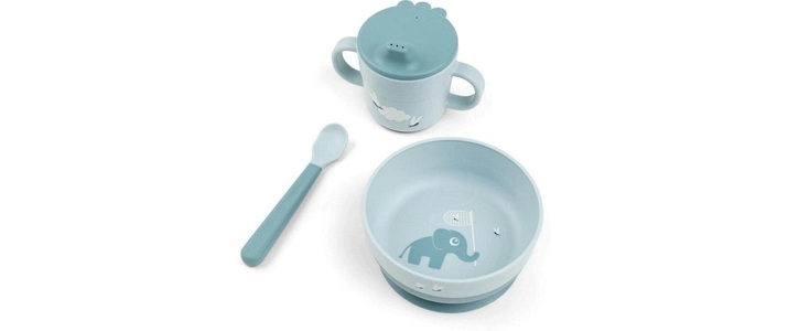 Done by Deer, Kindergeschirr Unisex Blau ONE SIZE, Kindergeschirr-Set